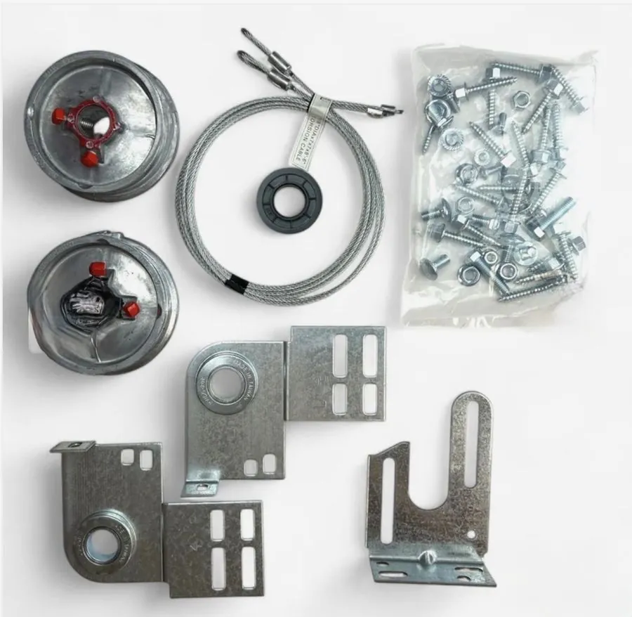 Garage door maintenance hardware and parts